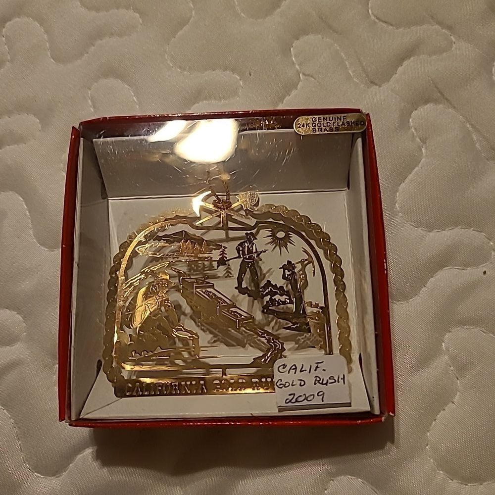 2009 California Gold Rush Ornament